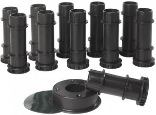 Ножки для душевого поддона Jacob Delafon Flight Pure E62751-00 чёрный